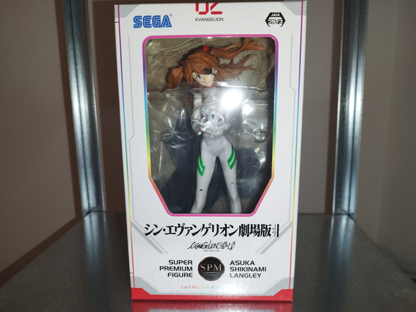 IN STOCK  Evangelion: 3.0+1.0 Thrice Upon a Time SPM Vignetteum PVC Statue Asuka Last Mission Activate Color 21 cm