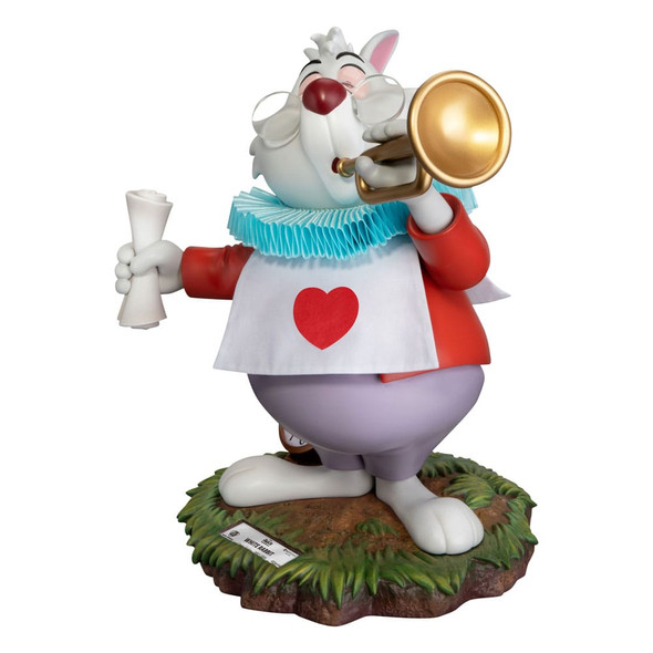 PREORDINE USA 05/2024 Alice In Wonderland Master Craft Statue The White Rabbit 36 cm