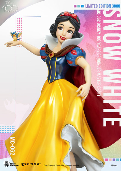 PREORDINE ESAURITO Disney 100 Years of Wonder Master Craft Statue Snow White 40 cm