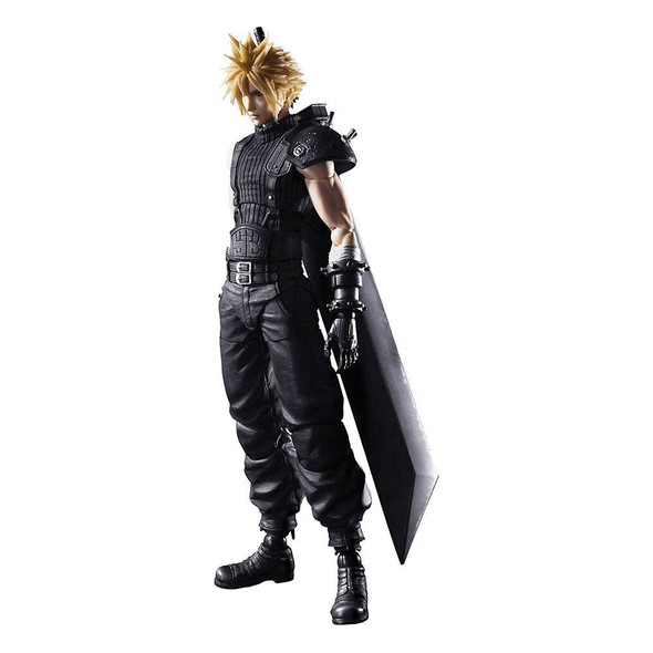 SU ORDINAZIONE Final Fantasy VII Remake Play Arts Kai Action Figure Cloud Strife Ver. 2 27 cm