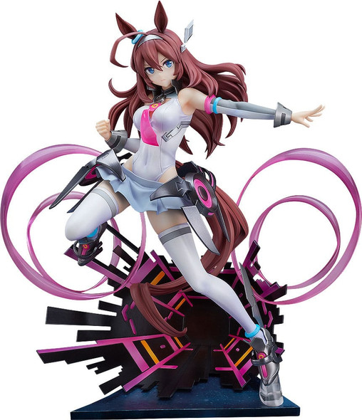 SU ORDINAZIONE Uma Musume Pretty Derby PVC Statue 1/7 Mihono Bourbon The Chestnut Cyborg 26 cm