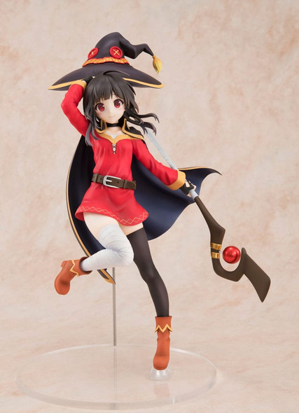 SU ORDINAZIONE Konosuba God's blessing on this wonderful world! PVC Statue 1/7 Megumin: Sneaker Bunko 30th Anniversary Ver. (re-run) 19 cm