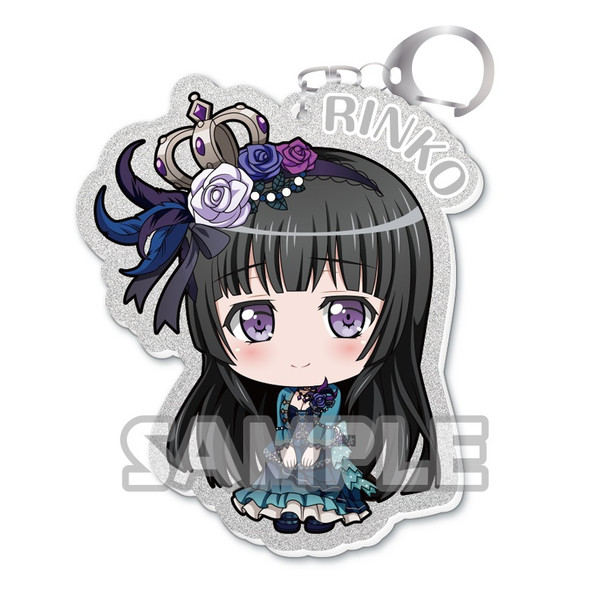 IN STOCK BanG Dream! Girls Band Party! Kiratto Acrylic Keychain Rinko Shirokane (Roselia)