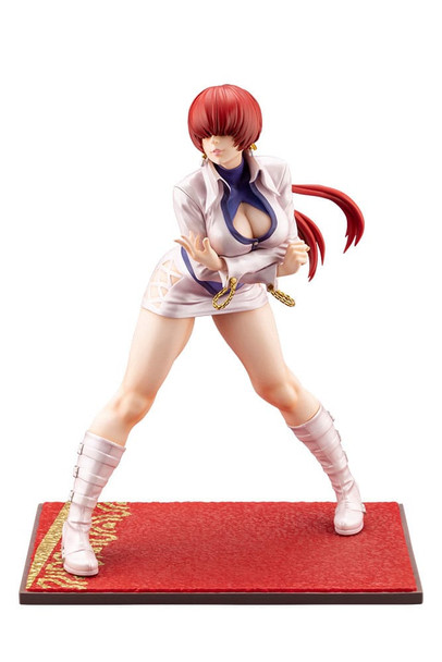 SU ORDINAZIONE SNK Heroines Bishoujo PVC Statue 1/7 Tag Team Frenzy Shermie 20 cm