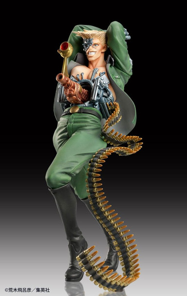 PREORDINE+ 07/2024 JoJo's Bizarre Adventure Part 2 : Battle Tendency PVC Statue Legend Rudol von Stroheim 18 cm