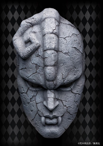 PREORDINE+ 07/2024 JoJo's Bizarre Adventure Part 1: Phantom Blood Statue 1/1 Chozo Art Collection Stone Mask 25 cm