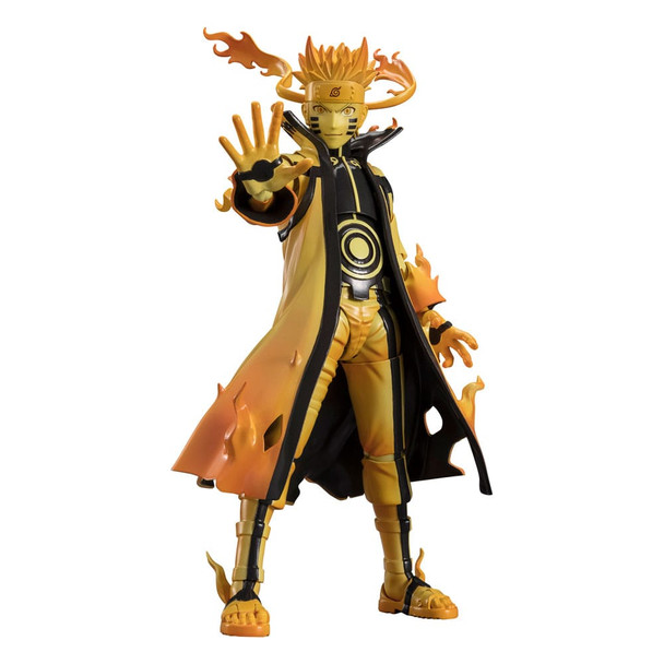 PREORDINE+ 06/2024 Naruto S.H. Figuarts Action Figure Naruto Uzumaki (Kurama Link Mode) - Courageous Strength That Binds - 15 cm