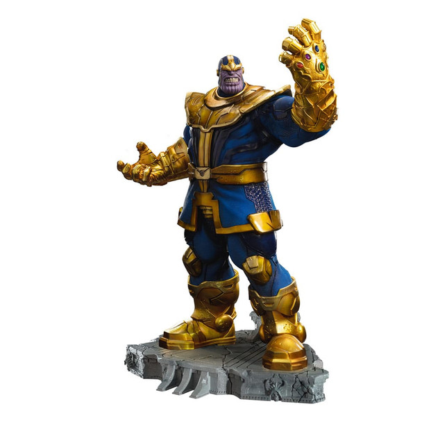 PREORDINE+ 08/2024 Marvel BDS Art Scale Statue 1/10 Thanos Infinity Gaunlet Diorama 30 cm