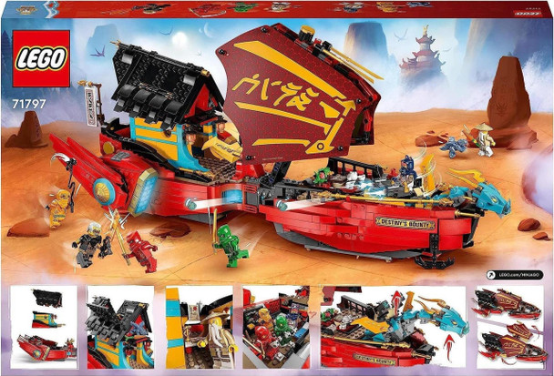 SU ORDINAZIONE Lego: 71797 - Ninjago - Il Vascello Del Destino - Corsa Contro Il Tempo