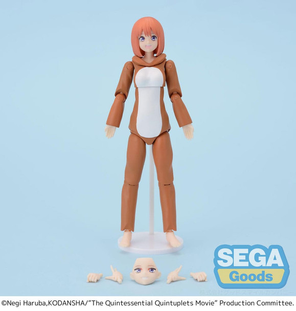 SU ORDINAZIONE The Quintessential Quintuplets Action Figures Movingood!!! Yotsuba Nakano 15 cm