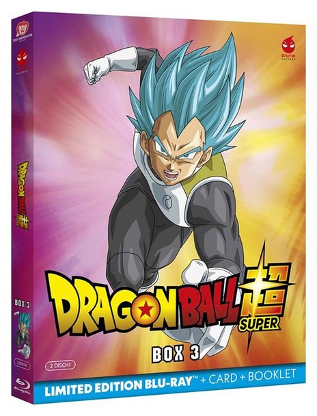 SU ORDINAZIONE Dragon Ball Super Box 03 (2 Blu-Ray) (Italiano/Giapponese)