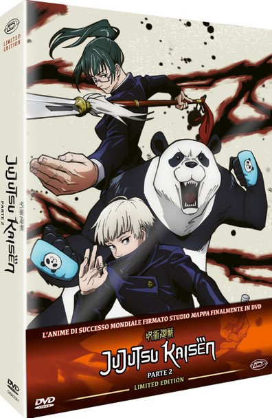 SU ORDINAZIONE Jujutsu Kaisen - Limited Edition Box-Set #02 (Eps.14-24) (3 DVD) (Italiano/Giapponese)