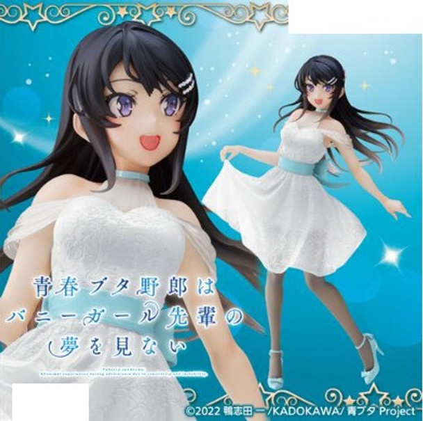 PREORDINE CHIUSO Mai Sakurajima Clear Dress Ver. - Rascal Does Not Dream of Bunny Girl Senpai Figure TOCL