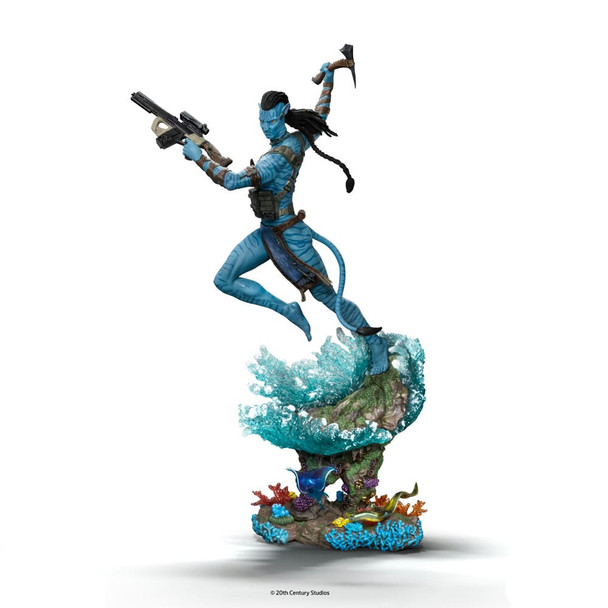 PREORDINE 12/2024 Avatar: The Way of Water BDS Art Scale Statue 1/10 Lizard 21 cm (PREORDINE NON CANCELLABILE)