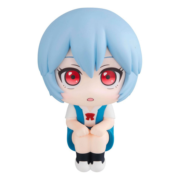 PREORDINE+ 09/2024 Evangelion: 3.0+1.0 Thrice Upon a Time Look Up PVC Statue Rei Ayanami 11 cm