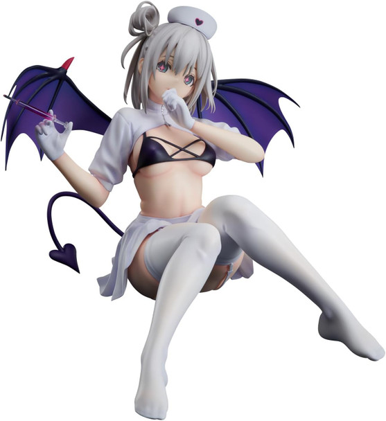 PREORDINE+ 11/2024 Azur Lane PVC Statue 1/4 Manchester: Midnight Devil in White 18 cm