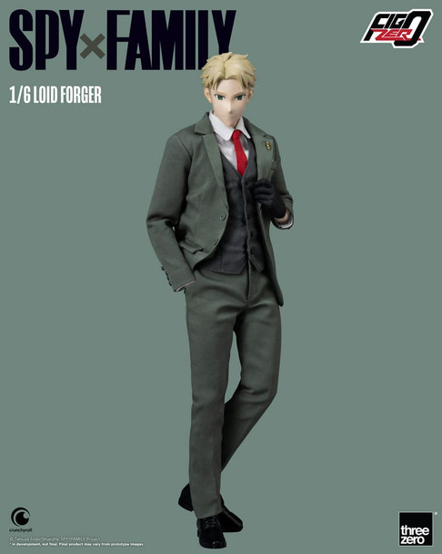 PREORDINE+ 09/2024 Spy x Family FigZero Action Figure 1/6 Loid Forger 31 cm (PREORDINE NON CANCELLABILE)