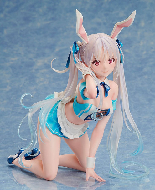 PREORDINE+ 10/2024 Original Character by DSmile Bunny Series Statue 1/4 Chris Aqua Blue Bare Leg Ver. 24 cm (PREORDINE NON CANCELLABILE)