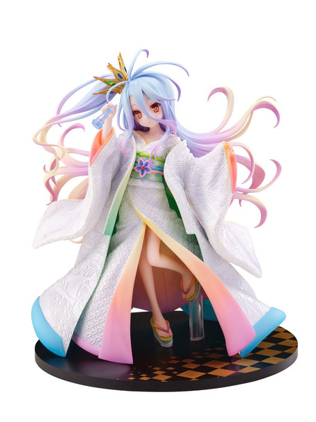 PREORDINE 11/2024 No Game no Life PVC Statue 1/7 Shiro -Shiromuku- 23 cm (PREORDINE NON CANCELLABILE)