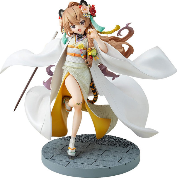 PREORDINE 11/2024 Toradora! PVC Statue Taiga Aisaka: White Kimono Ver. 22 cm (PREORDINE NON CANCELLABILE)