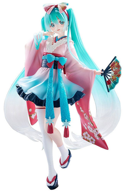 PREORDINE+  12/2024 Tenitol Hatsune Miku Statue Neo Tokyo Series Kimono 22 cm