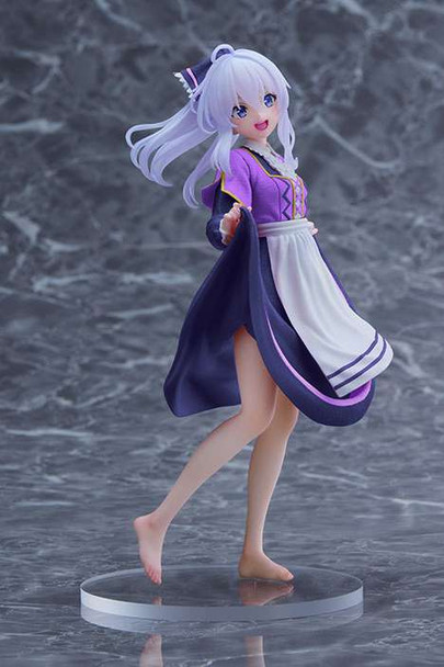 PREORDINE+ 08/2024 Wandering Witch: The Journey of Elaina Coreful PVC Statue Elaina Grape Stomping Girl Ver. Renewal Edition  2ND CHANCE