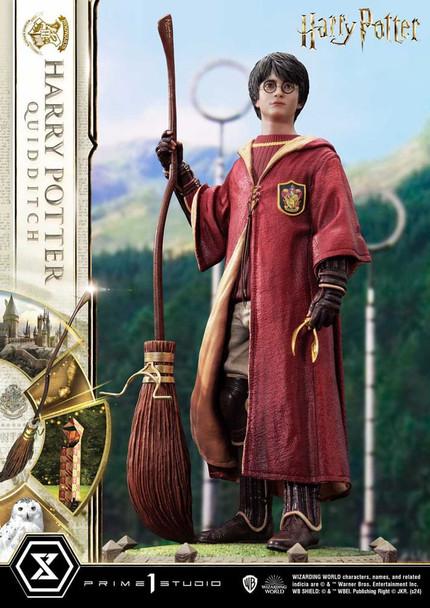 PREORDINE+ 11/2025 Harry Potter Prime Collectibles Statue 1/6 Harry Potter Quidditch Edit. 31 cm