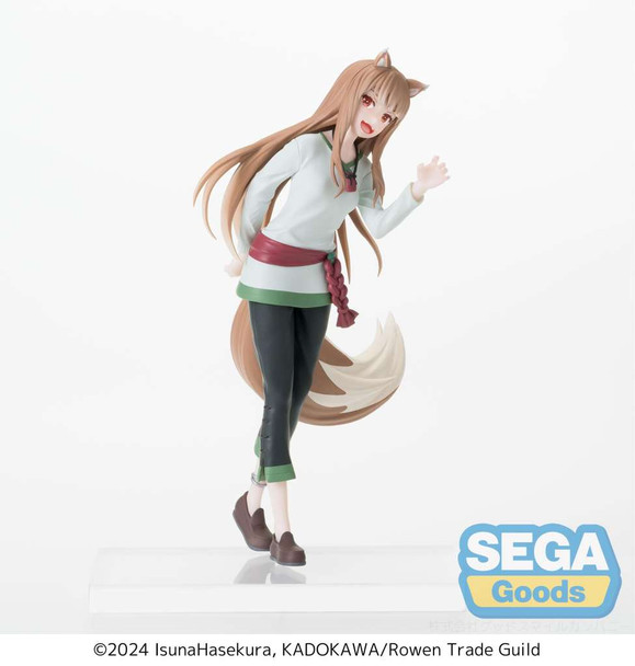 PREORDINE+ 11/2024 Spice and Wolf: Merchant meets the Wise Wolf Figure Desktop x Decorate Collections Holo 16 cm