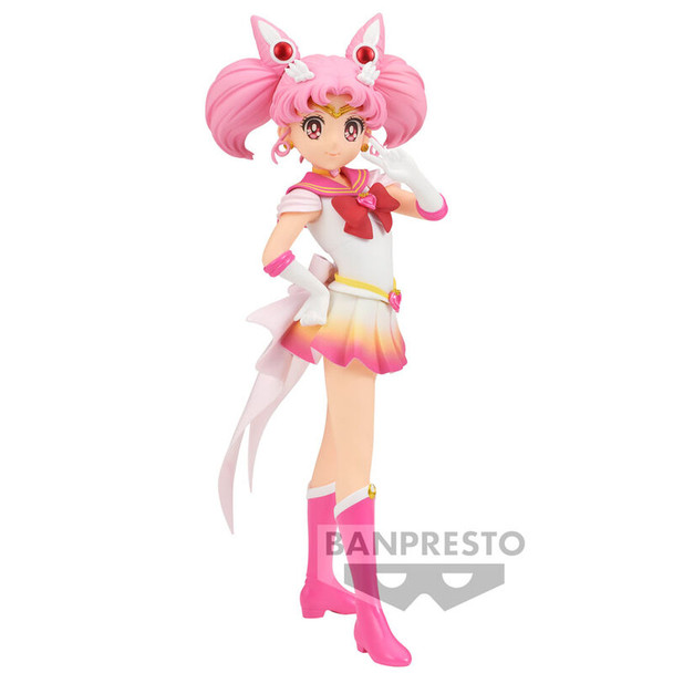 IN STOCK Pretty Guardian Sailor Moon Eternal the Movie - Glitter & Glamours - Super Sailor Chibi Moon ver. A 17cm