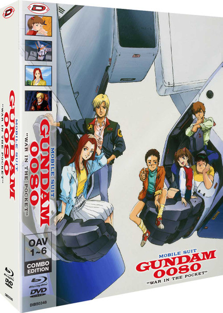 PREORDINE+ 06/2025 Mobile Suit Gundam 0080 (Limited Edition) (Oav 1-6) (2 Blu-Ray+2 Dvd) (Italiano/Giapponese)