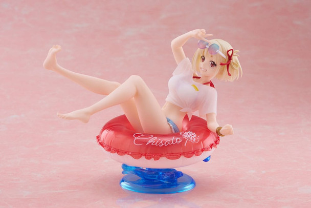 PREORDINE+ 10/2024 Lycoris Recoil Aqua Float Girls Figure Chisato Nishikigi 10 cm