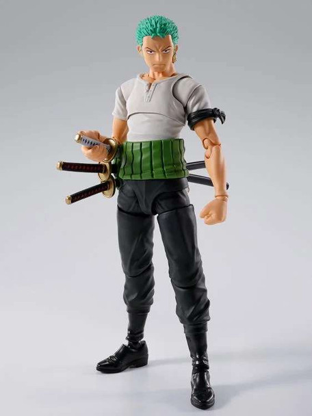 PREORDINE+ 05/2025 One Piece Roronoa Zoro Romance Dawn Sh FIguarts