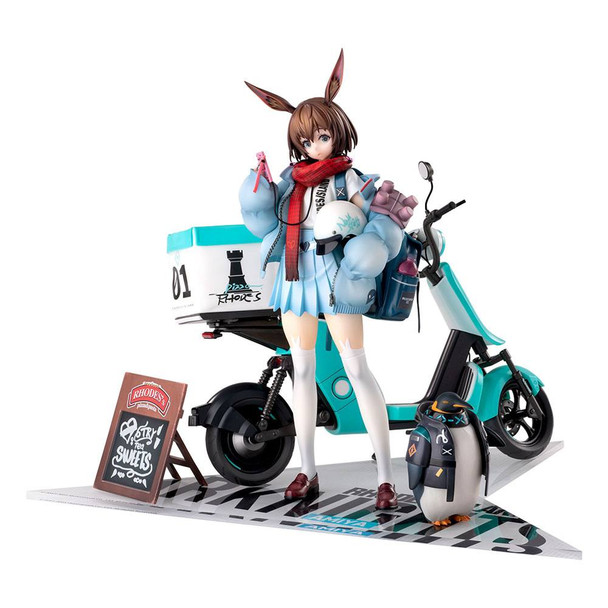 SU ORDINAZIONE Arknights PVC Statue 1/7 Amiya Fresh Fastener Ver. Deluxe Edition 26 cm