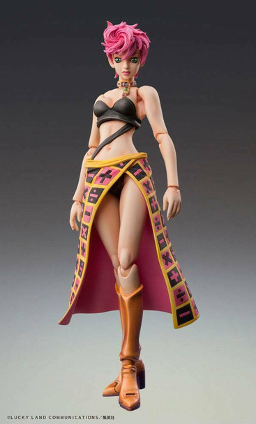 IN STOCK JoJo's Bizarre Adventure Part5 Super Action Action Figure Chozokado (Trish Una) 15 cm