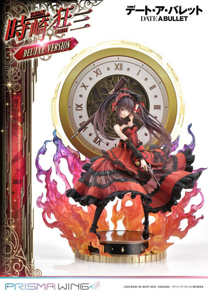 PREORDINE 08/2024 Date A Live Fragment: Date A Bullet Prisma Wing PVC Statue 1/7 Kurumi Tokisaki Deluxe Version 37 cm