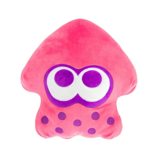 IN STOCK Splatoon Mocchi-Mocchi Plush Figure Mega Pink Neon Squid 32 cm