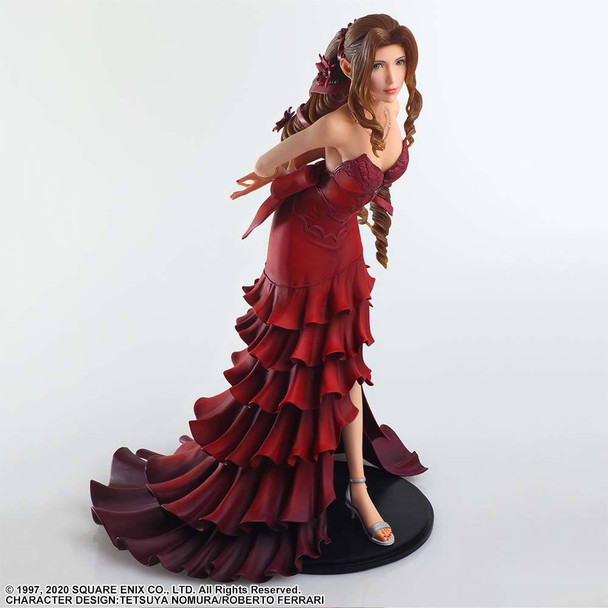 SU ORDINAZIONE Final Fantasy VII Remake Static Arts Gallery Statue Aerith Gainsborough Dress Ver. 24 cm