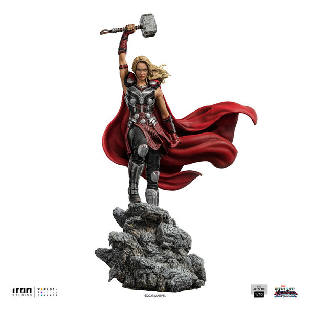 PREORDINE CHIUSO Thor: Love and Thunder BDS Art Scale Statue 1/10 Mighty Thor Jane Foster 29 cm