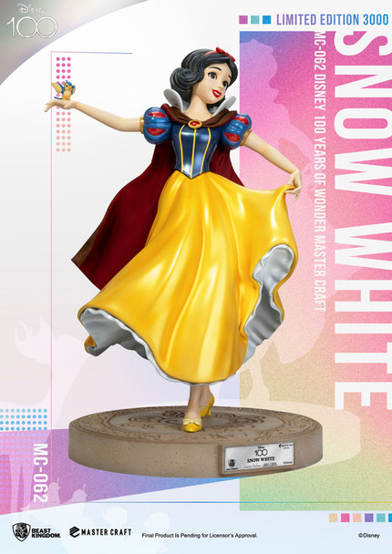 PREORDINE ESAURITO Disney 100 Years of Wonder Master Craft Statue Snow White 40 cm