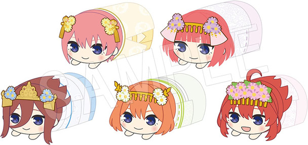 PREORDINE CHIUSO CJ "The Quintessential Quintuplets Movie" Mochikororin Plush Mascot Vol. 2