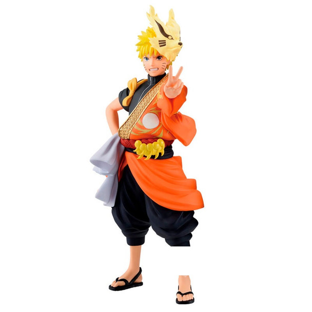 PREORDINE CHIUSO Figure Naruto Uzumaki Animation 20Th Anniversary Costume Naruto Shippuden 16cm