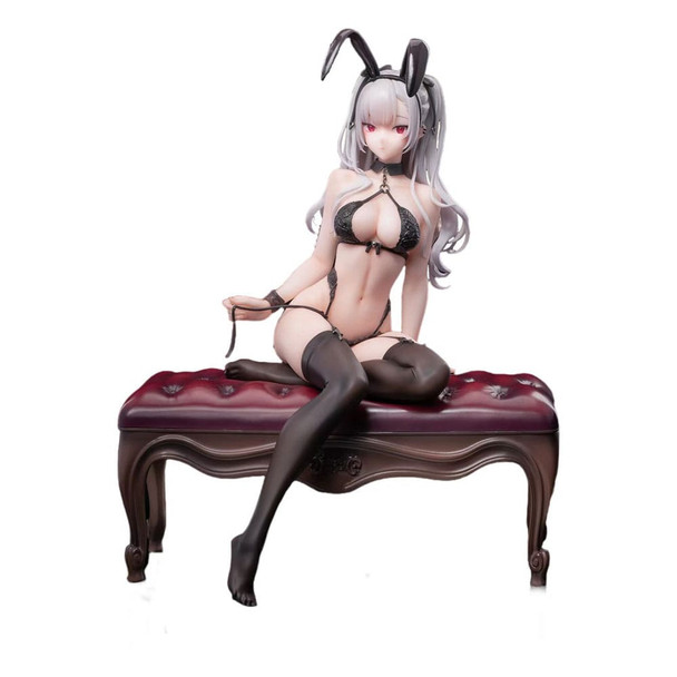 PREORDINE 07/2024 Original Character Statue 1/7 Black Bunny Girl Tana 23 cm