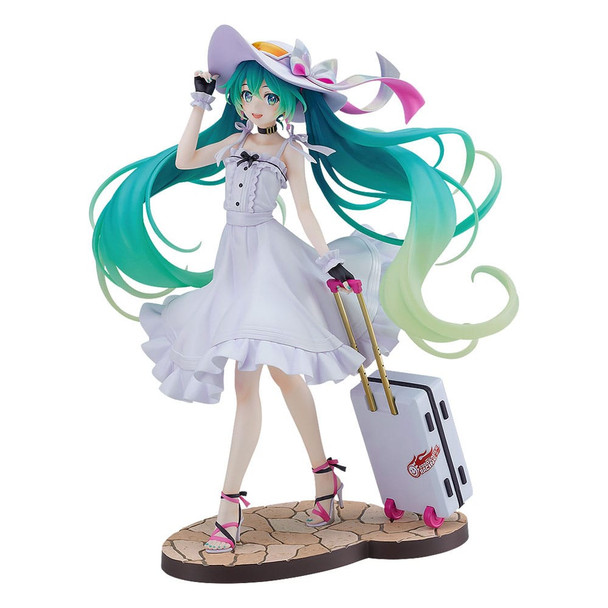 SU ORDINAZIONE Hatsune Miku GT Project PVC Statue 1/7 Racing Miku 2021: Private Ver. 25 cm