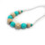 Stardust Generation Girls The Petite Regent Necklace In Turquoise