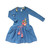 Sophie Catalou Blue Bell Embroidery Dress