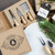 Cardboard Book Set - Holiday Cheese Knives