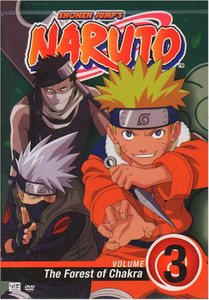 Naruto DVD 03 The Forest of Chakra