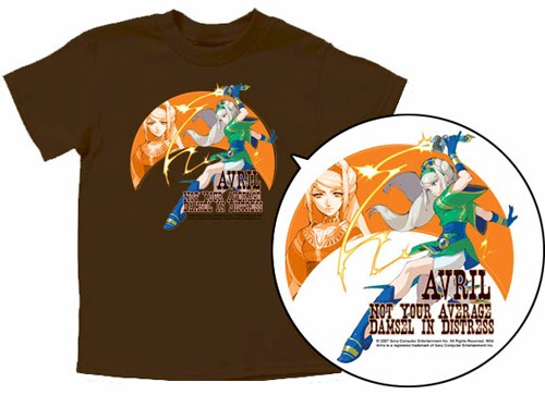 Wild Arms 5 T-Shirt: Avril (Brown)