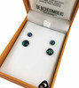 BBJ178E Paua Stud Earrings Twin Pack Boxed