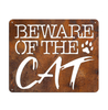 Beware of the cat - aged